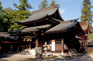 八坂神社2拝殿